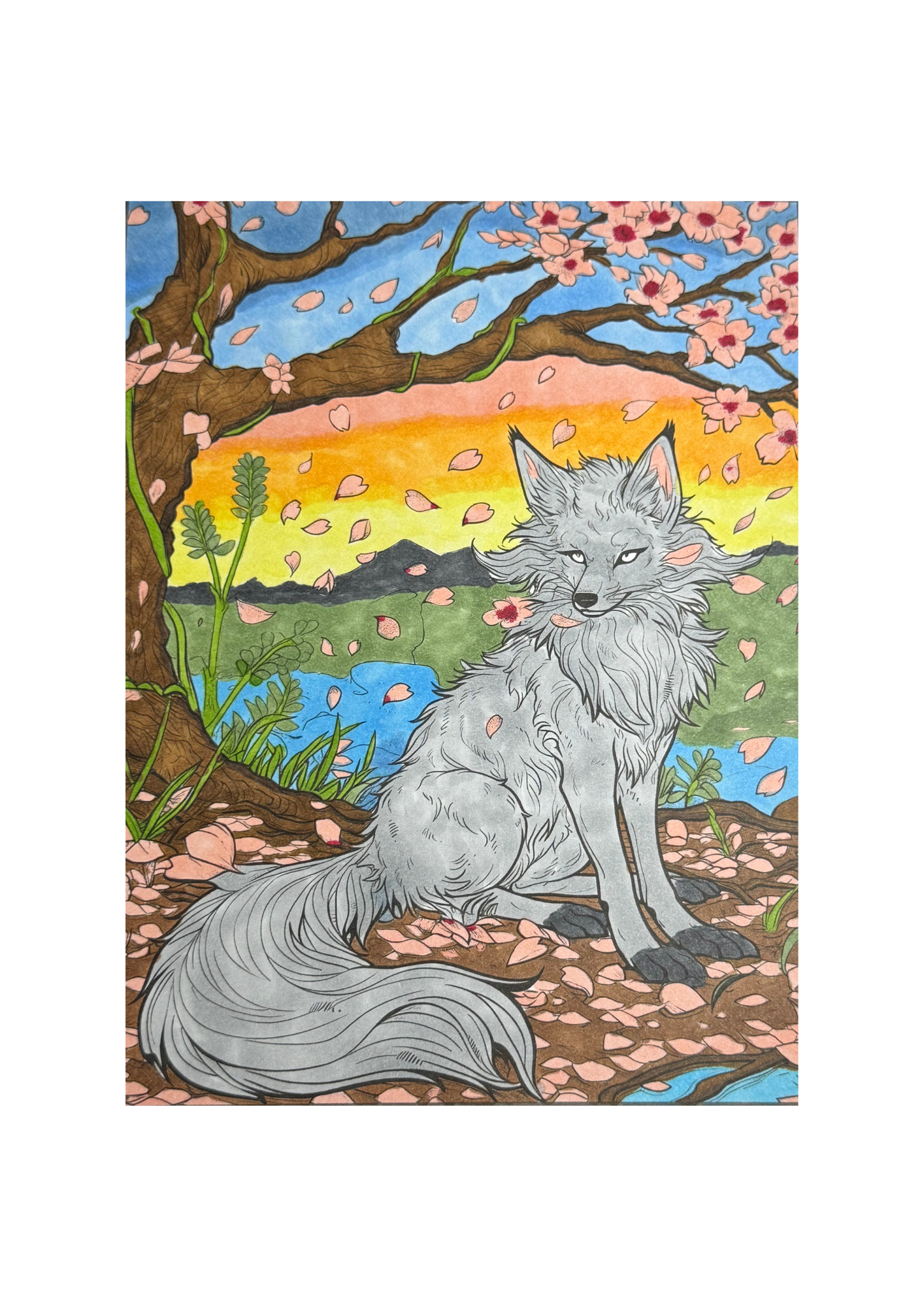 Evening Stillness Art Print