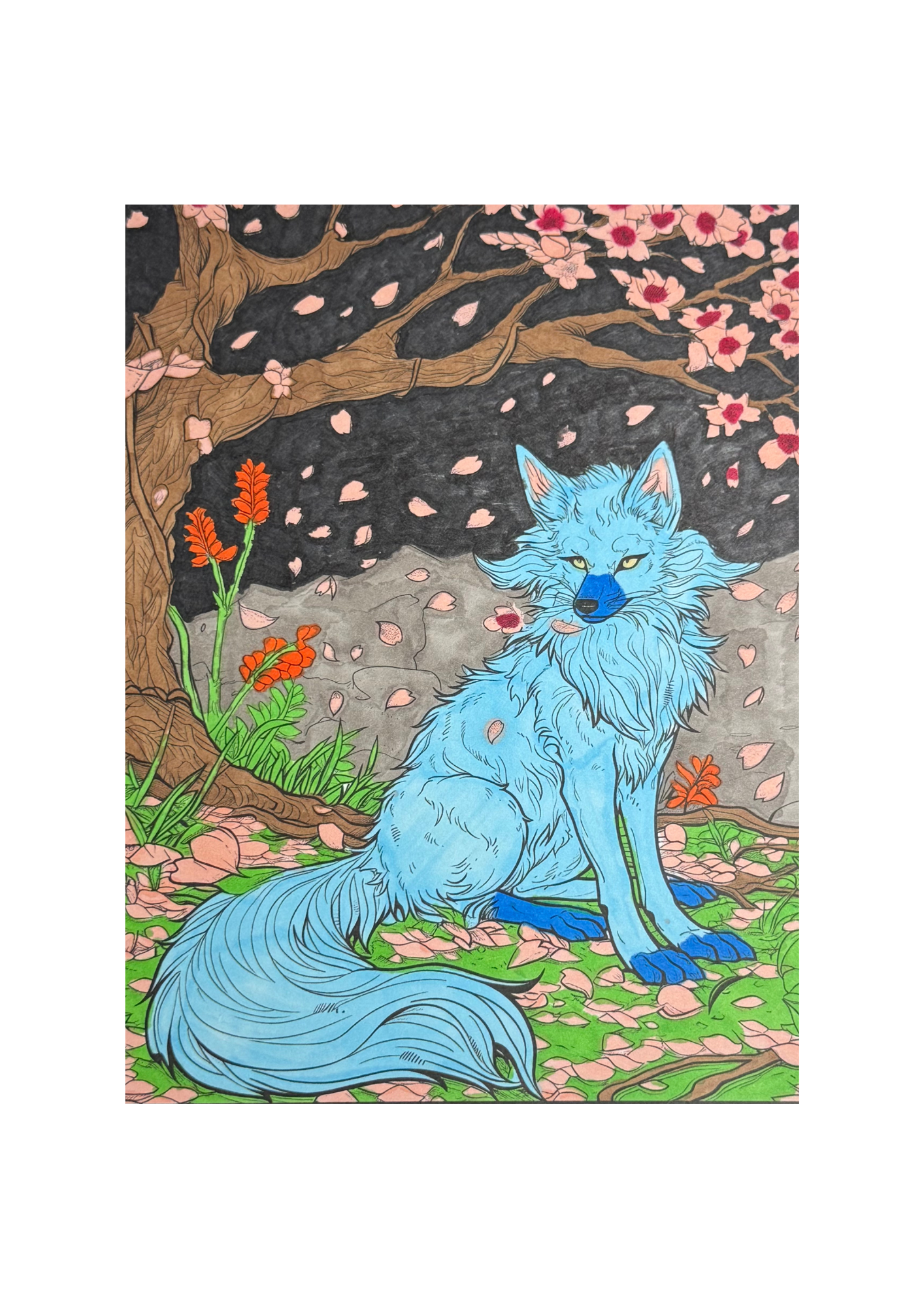 Serene Blossom Art Print