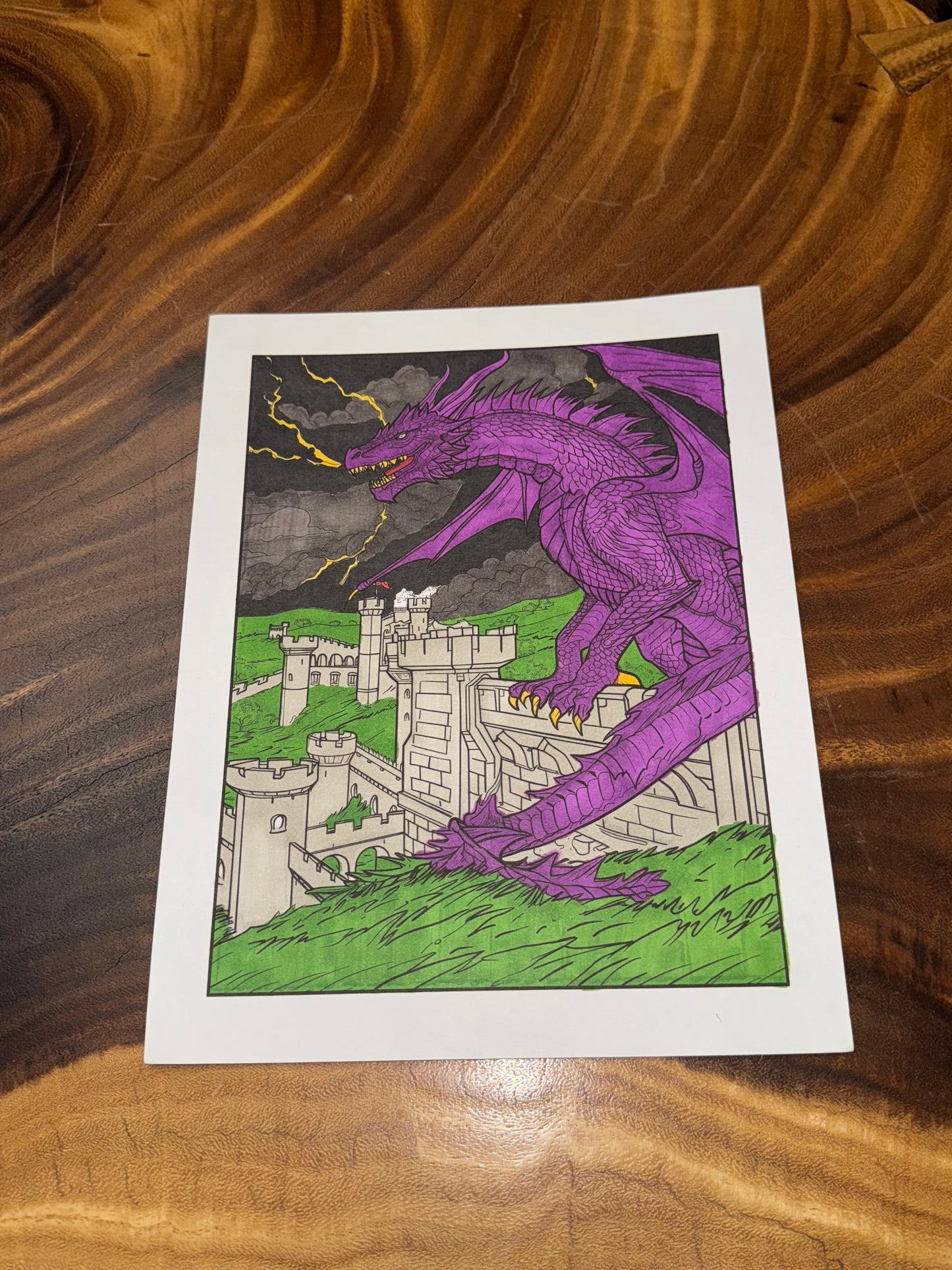 Mythical Creatures Coloring Book
