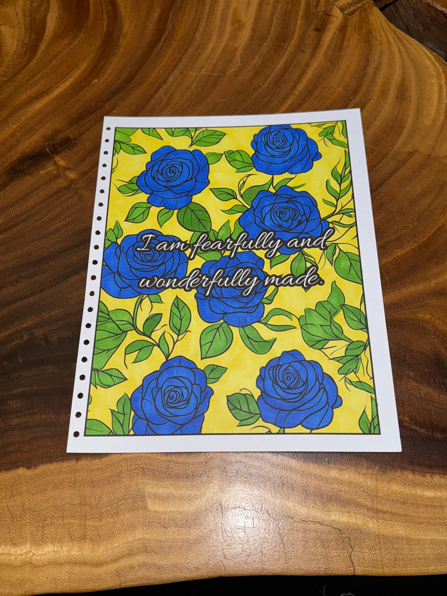 Positive Christian Affirmations Coloring Book