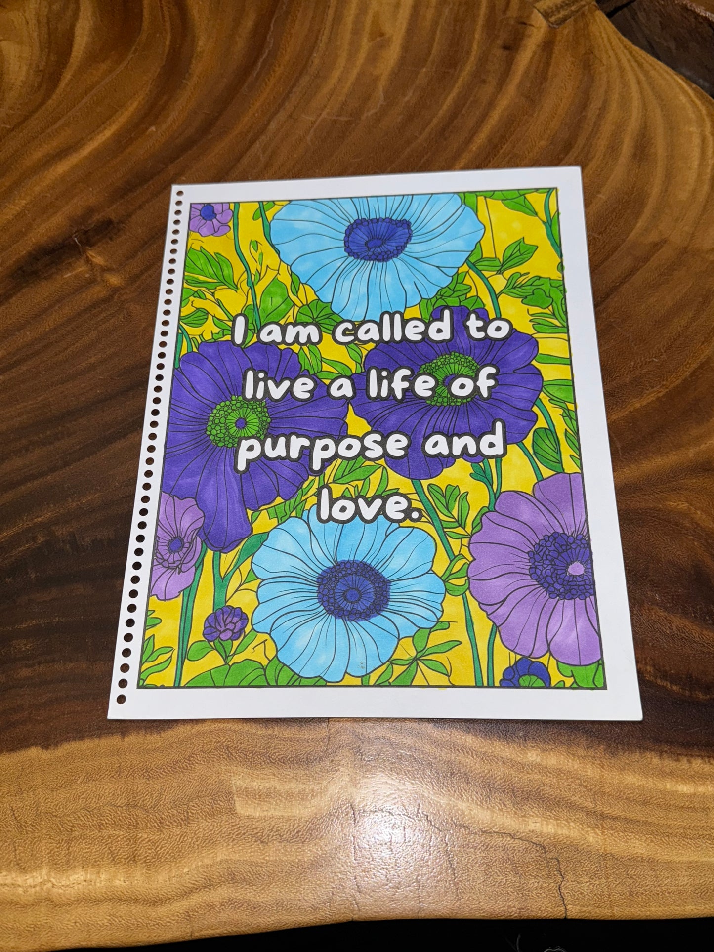 Positive Christian Affirmations Coloring Book