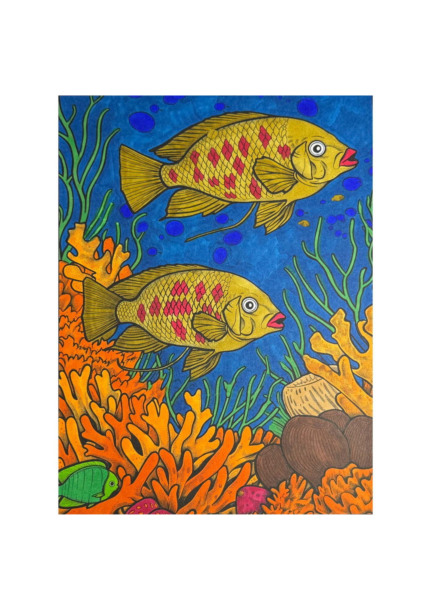 Tidal Harmony Art Print