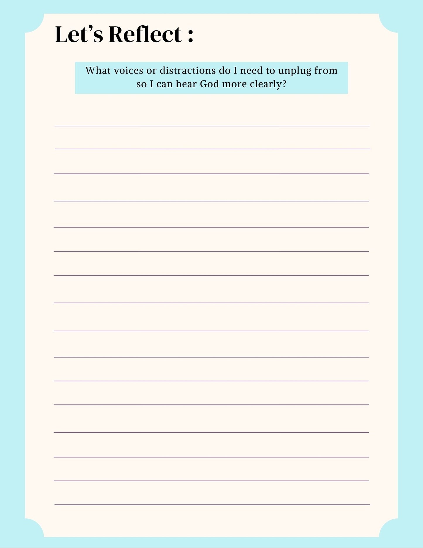 14-Day Digital Devotional Journal - Break Free from the Scroll