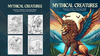Mythical Creatures Coloring Book