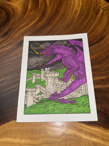 Mythical Creatures Coloring Book