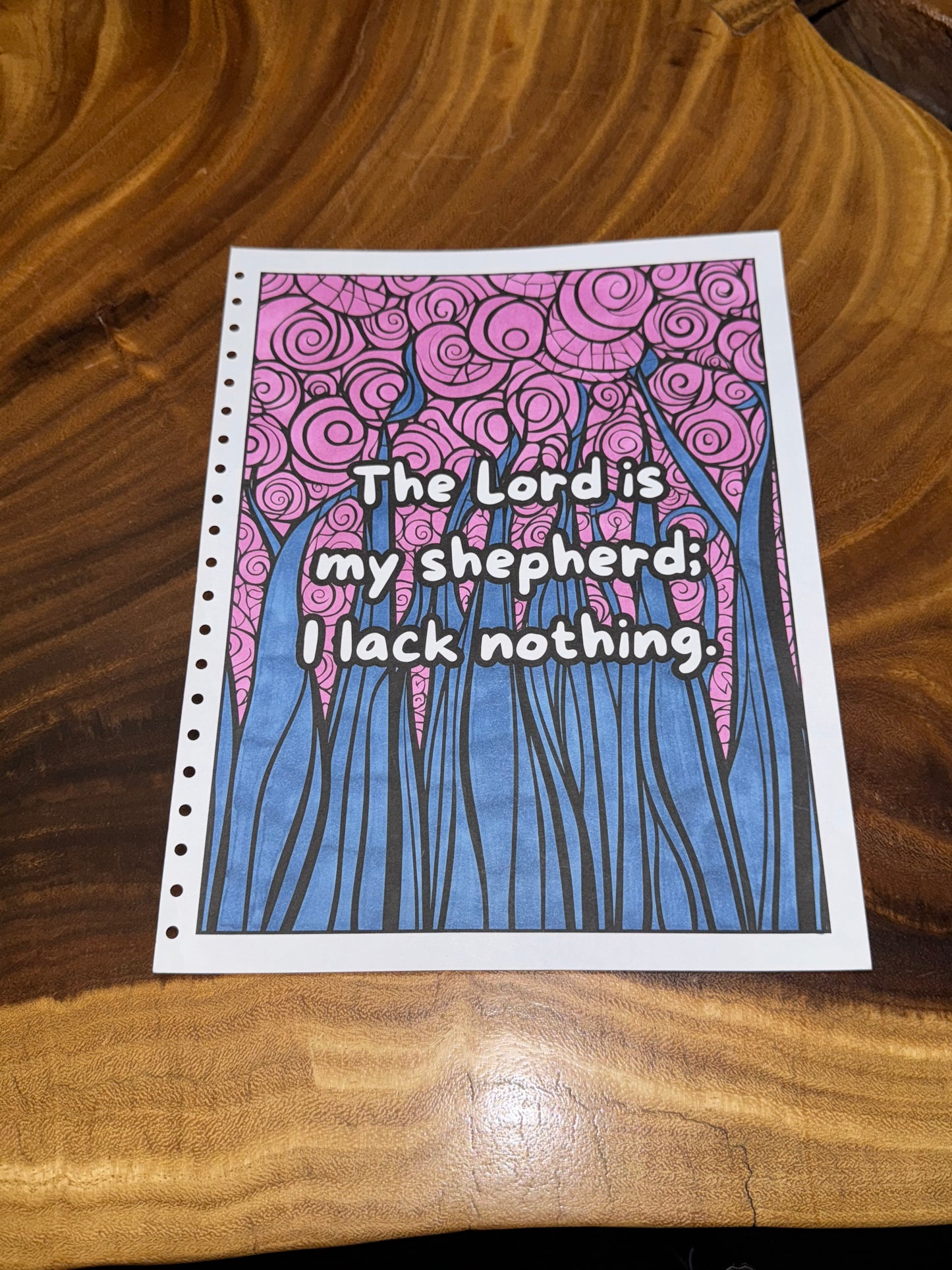 Positive Christian Affirmations Coloring Book