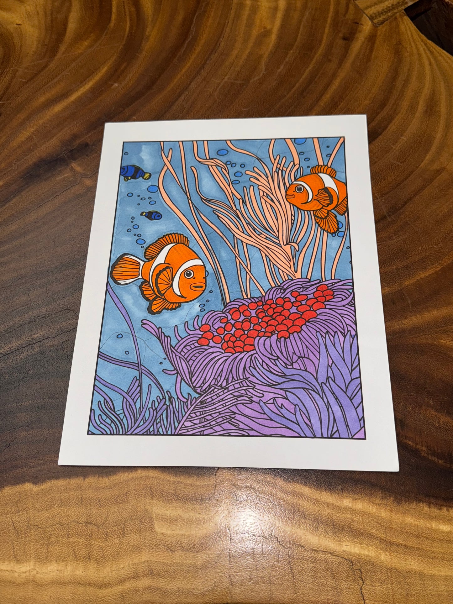 Under the Sea Anxiety Relief Coloring Book